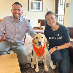 Virginia Tech animal-assisted therapy dogs